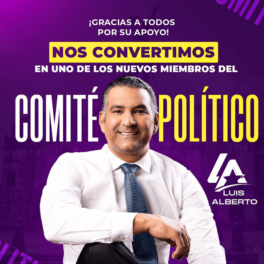 Luis Alberto Tejeda se une al Comité Político del PLD